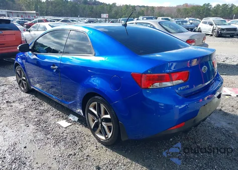 2010 Kia Forte Koup Sx from USA, damaged, VIN KNAFW6A33A5170651